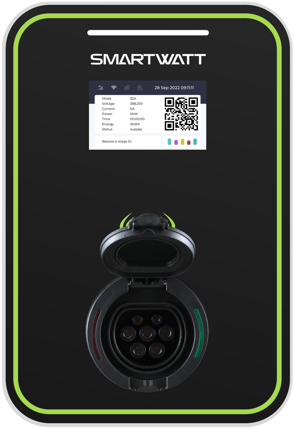 SMARTWATT EVC AC 22K 3P CO Type2 – 4